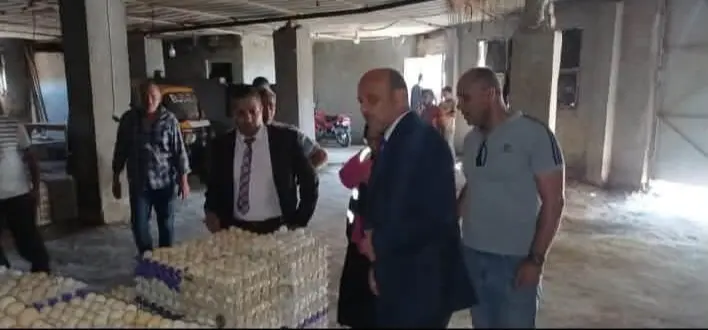 ضبط 228 ألفًا و600 بيضة فاسدة قبل بيعها لمصانع الحلوى في الغربية