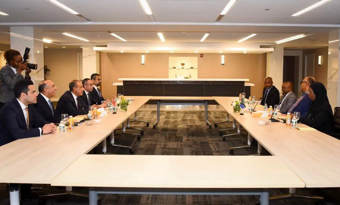 وزير الخارجية يلتقي مرشحة غويانا لمنصب سكرتير عام الأمم المتحدة
