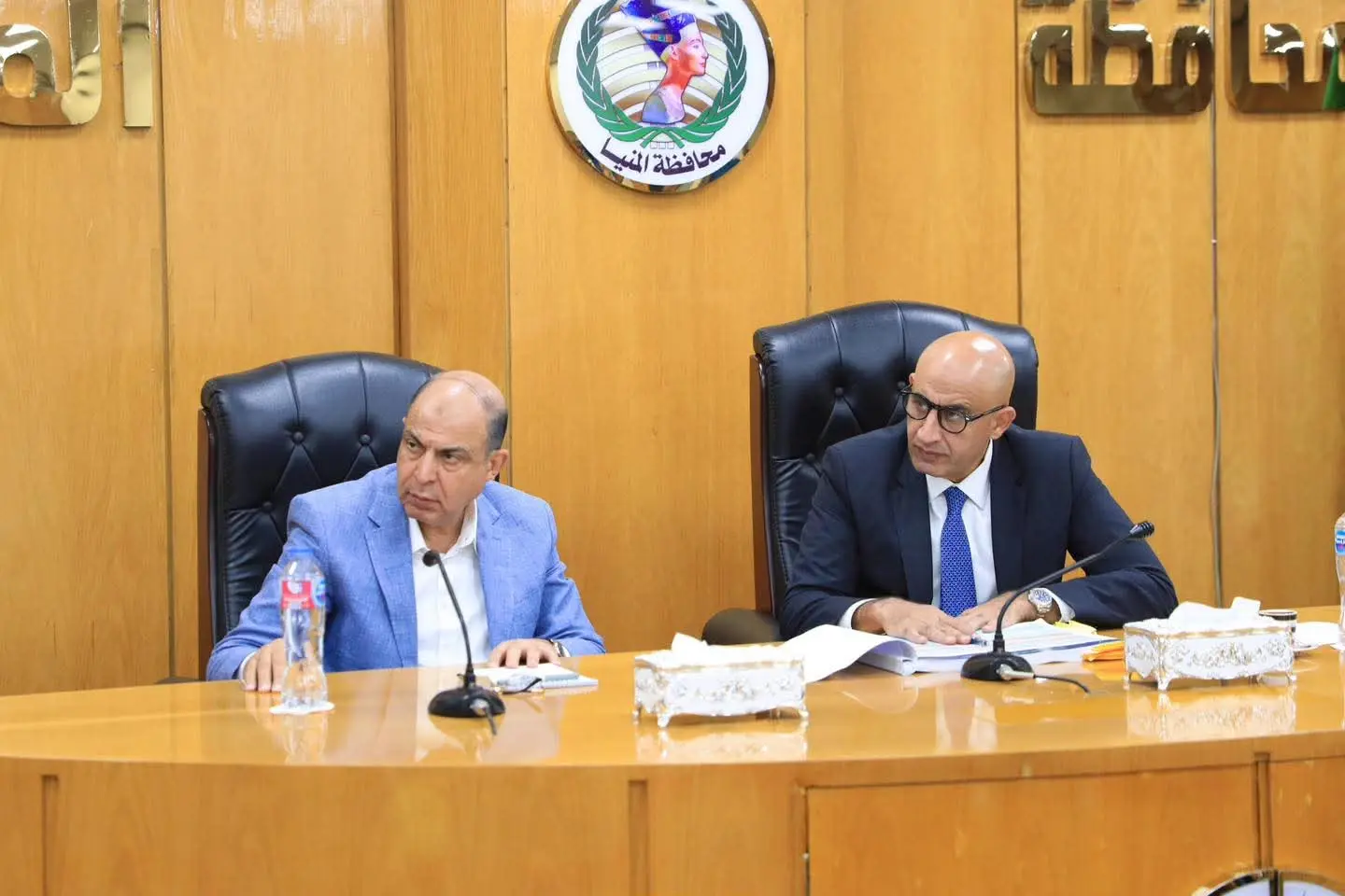 وزير التعليم ومحافظ المنيا يبحثان آليات الارتقاء بجودة العملية التعليمية بالمحافظة