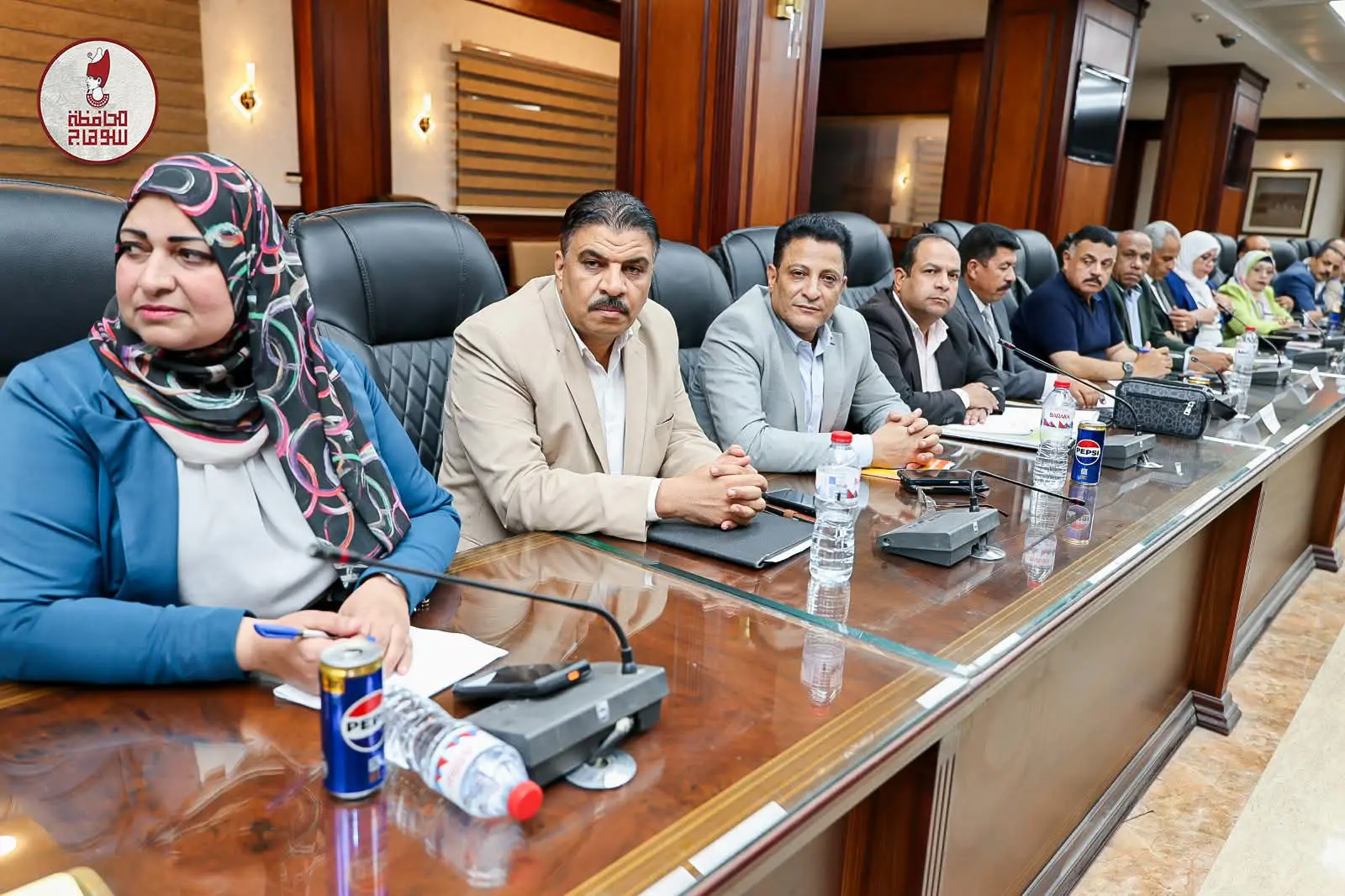 محافظ سوهاج يبحث مع الهيئة البرلمانية لمجلس الشيوخ مطالب المواطنين ودعم المشروعات