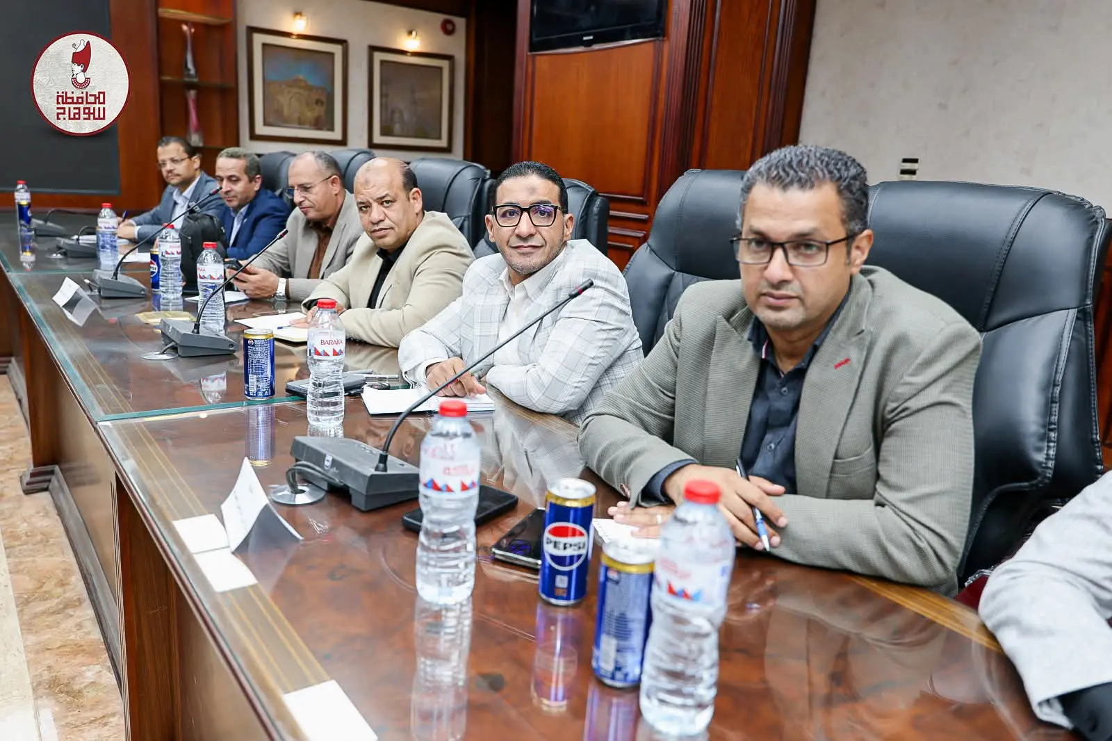 محافظ سوهاج يبحث مع الهيئة البرلمانية لمجلس الشيوخ مطالب المواطنين ودعم المشروعات