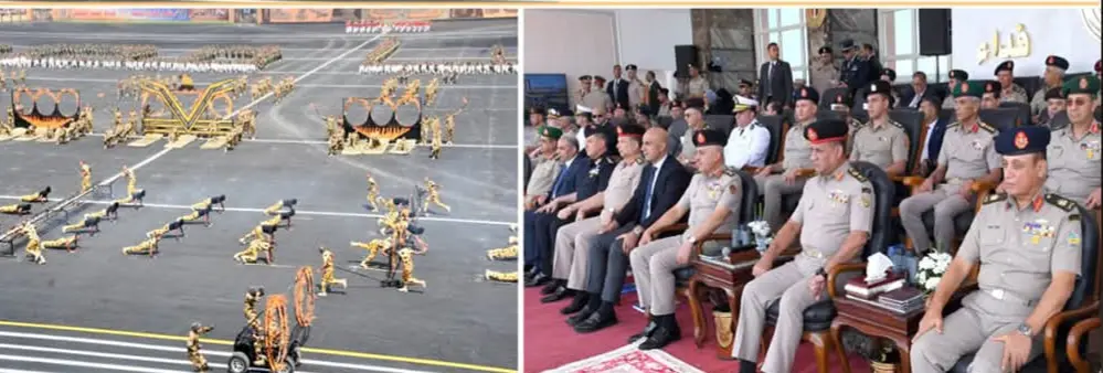 وزير الدفاع يشهد تخرج الدفعة 163 ضباط صف معلمين