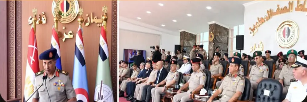 وزير الدفاع يشهد تخرج الدفعة 163 ضباط صف معلمين