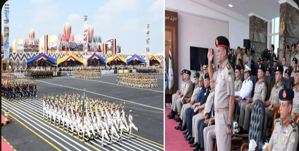 وزير الدفاع يشهد تخرج الدفعة 163 ضباط صف معلمين