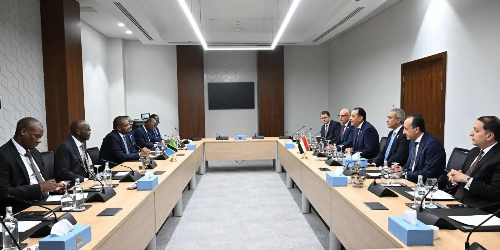 مدبولي يبحث مع نائب رئيس تنزانيا تعزيز التعاون في النقل والزراعة والصحة