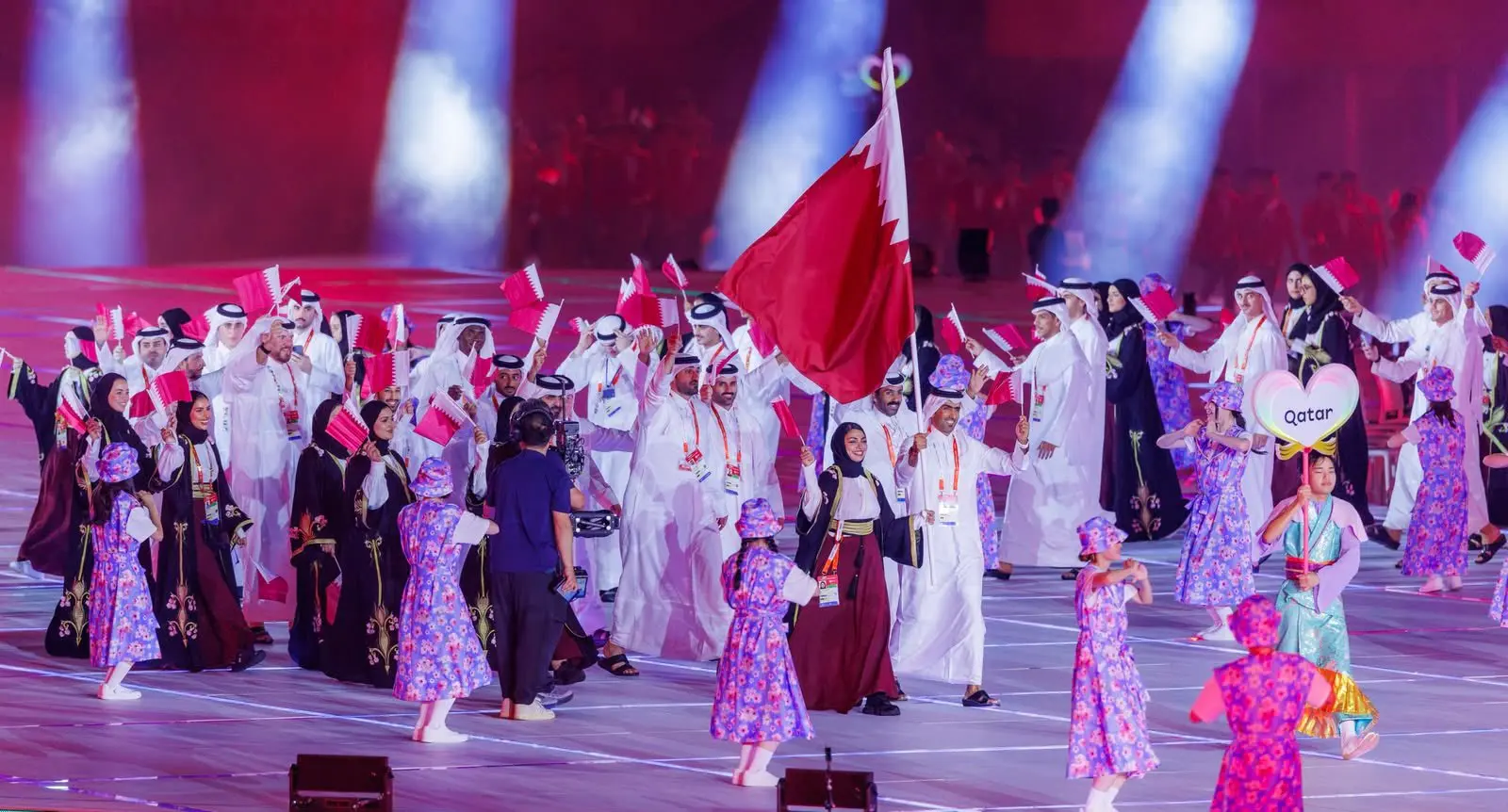 قطر تتسلم علم المجلس الأولمبي الآسيوي إيذانًا ببدء رحلتها نحو استضافة آسياد 2030
