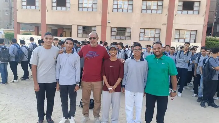 مدرسة الشهيد خيرت القاضي بنجع حمادي تحتفل بالذكرى الـ53 لانتصارات أكتوبر
