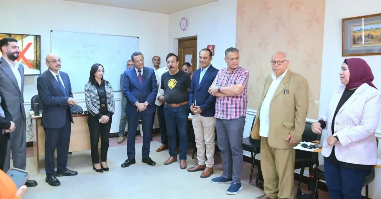 محافظ البحيرة تستقبل نقيب الصحفيين لمتابعة دورة «تحسين جودة المحتوى الصحفي»