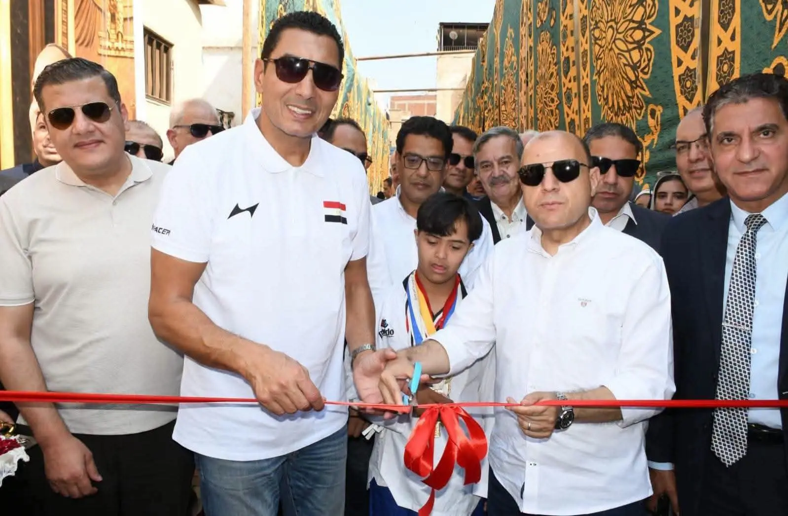 وزير الشباب والرياضة ومحافظ الغربية يفتتحان مشروعات استثمارية بمركز التنمية الشبابية بزفتى