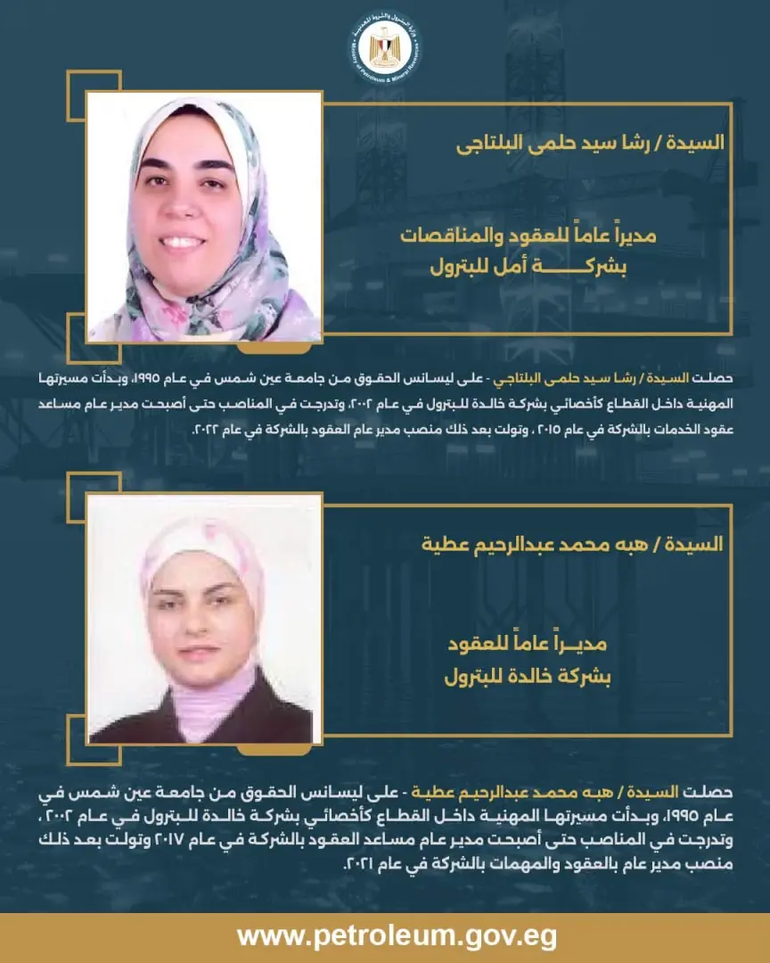 بالأسماء.. وزير البترول يصدر حركة تكليفات جديدة لقيادات شركات القطاع