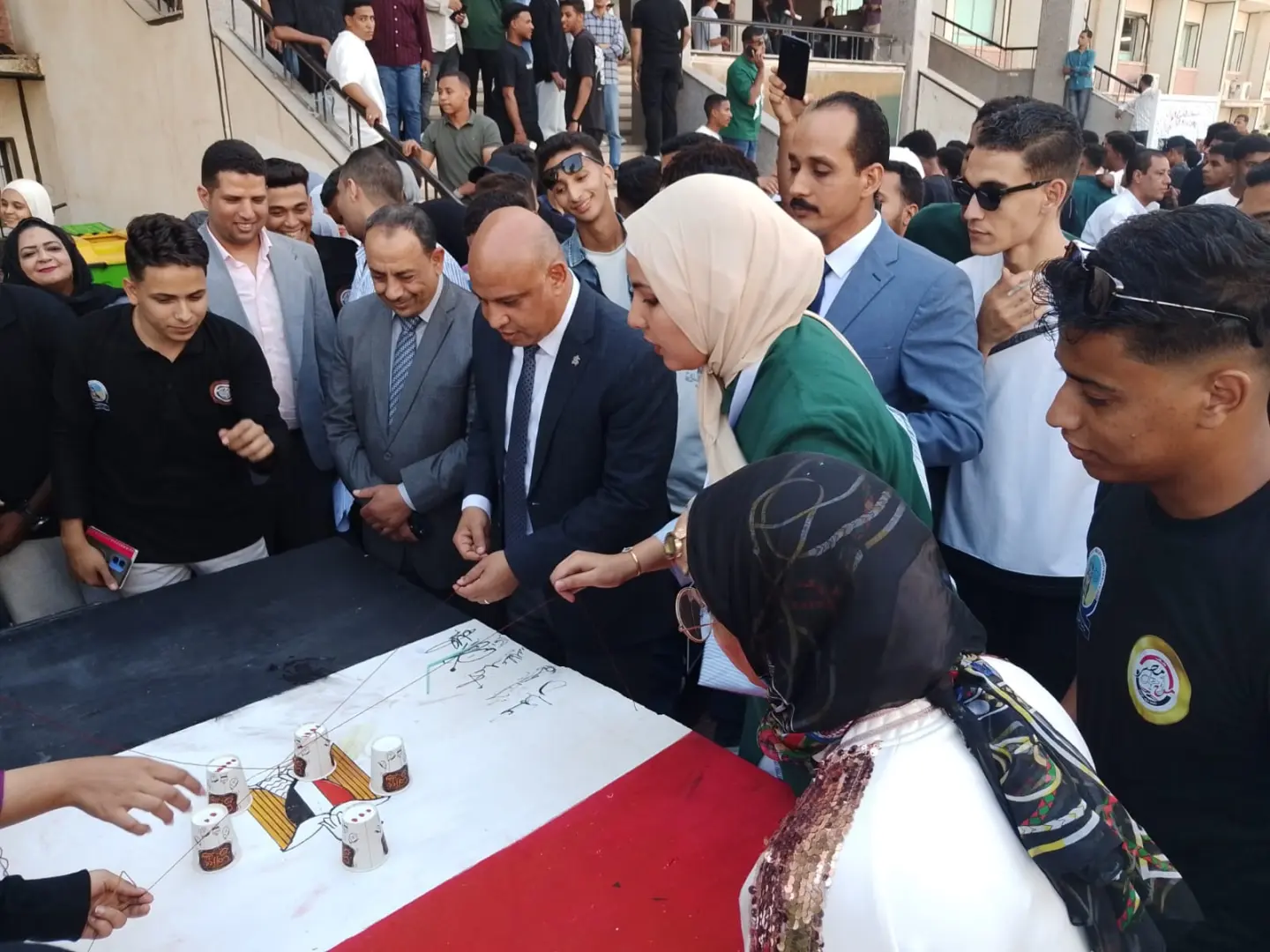 كلية الحقوق بجامعة قنا تنظم يومًا رياضيًا لتعزيز النشاط الطلابي