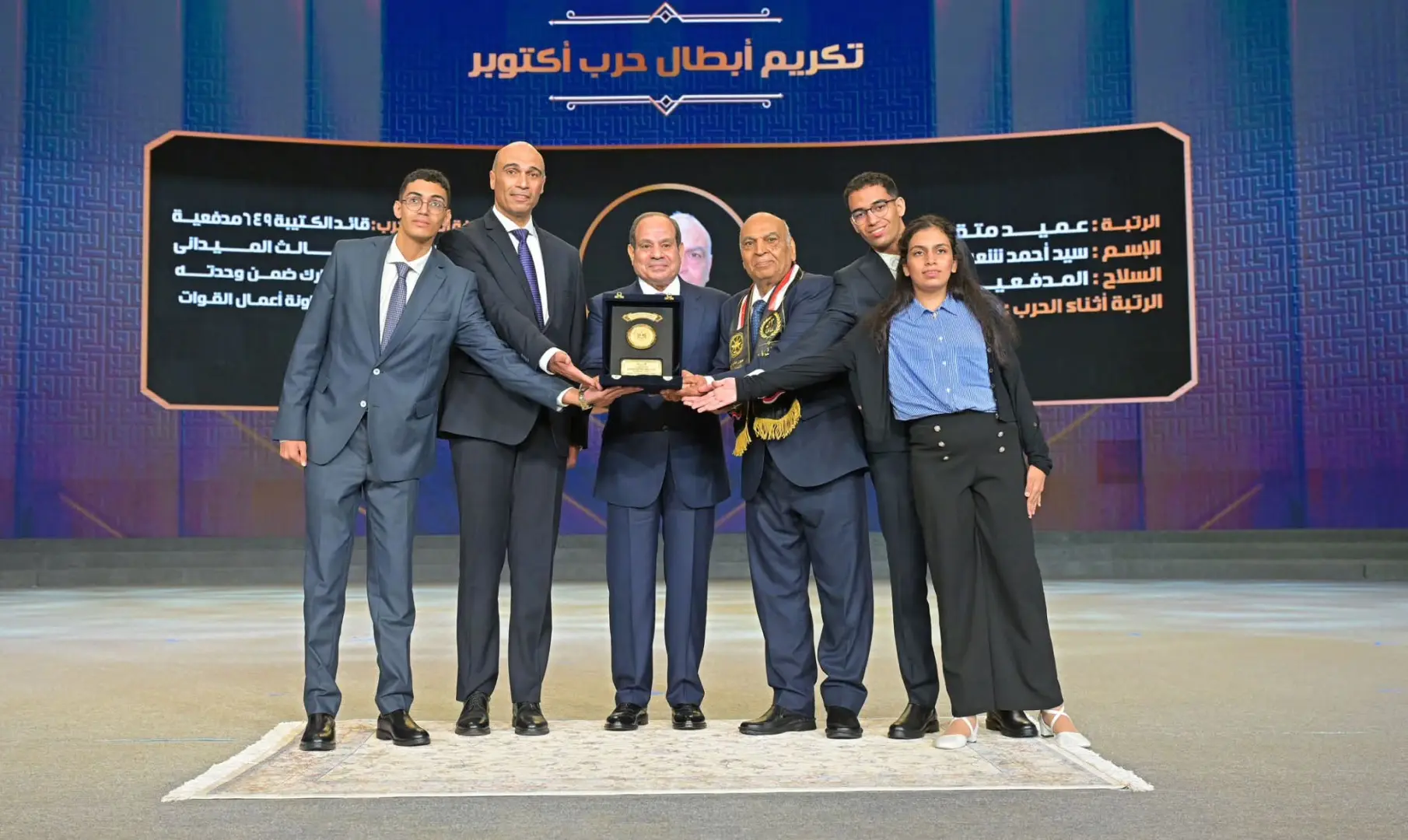السيسي في ندوة «وطن الأبطال»: خلوا بالكم من مصر.. وحافظوا على بلدكم