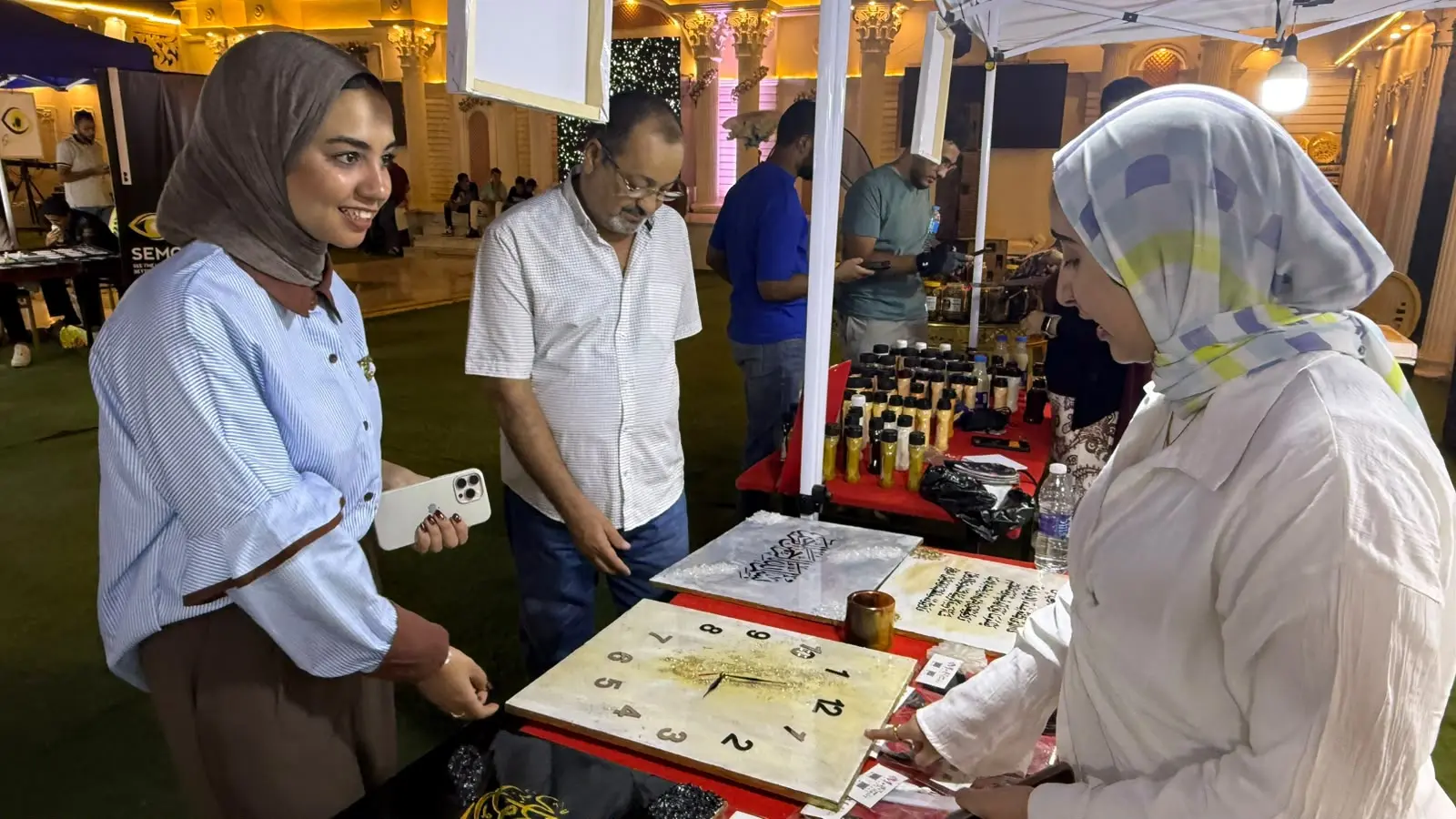 افتتاح الدورة السابعة من معرض «بازاري» للحرف اليدوية والتراثية بقنا