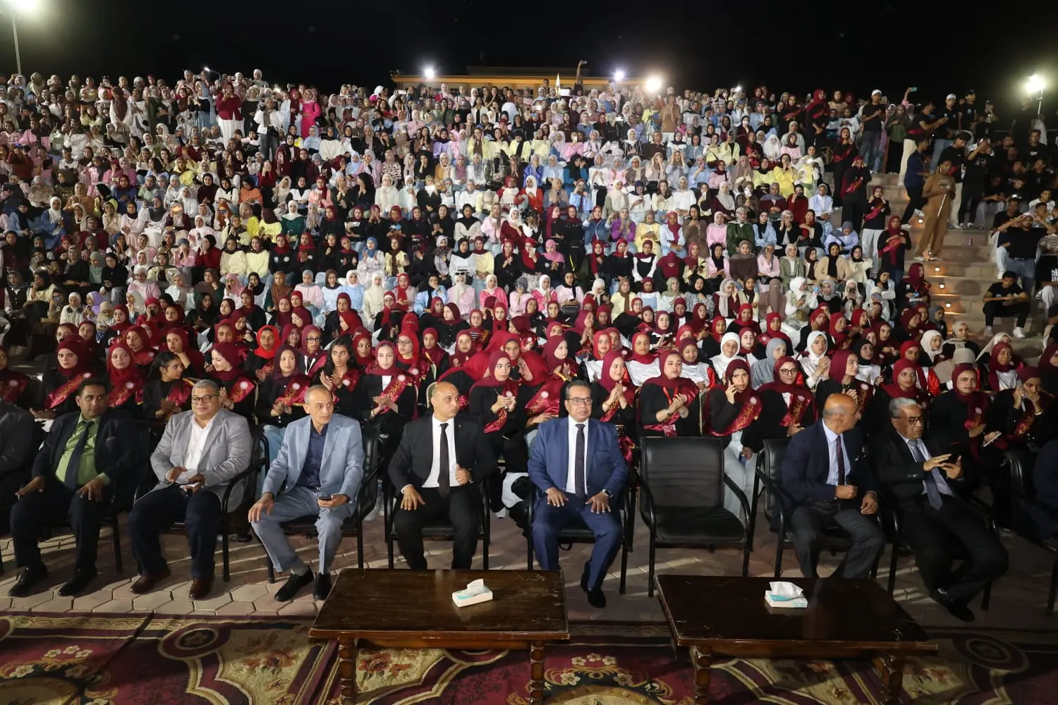 «طلاب من أجل مصر» تنظم احتفالية فنية بجامعة قنا