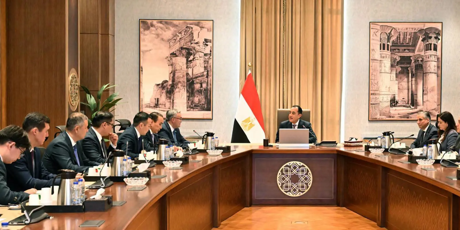 مدبولي: 300 مليون دولار حجم التبادل التجاري بين مصر وكازاخستان