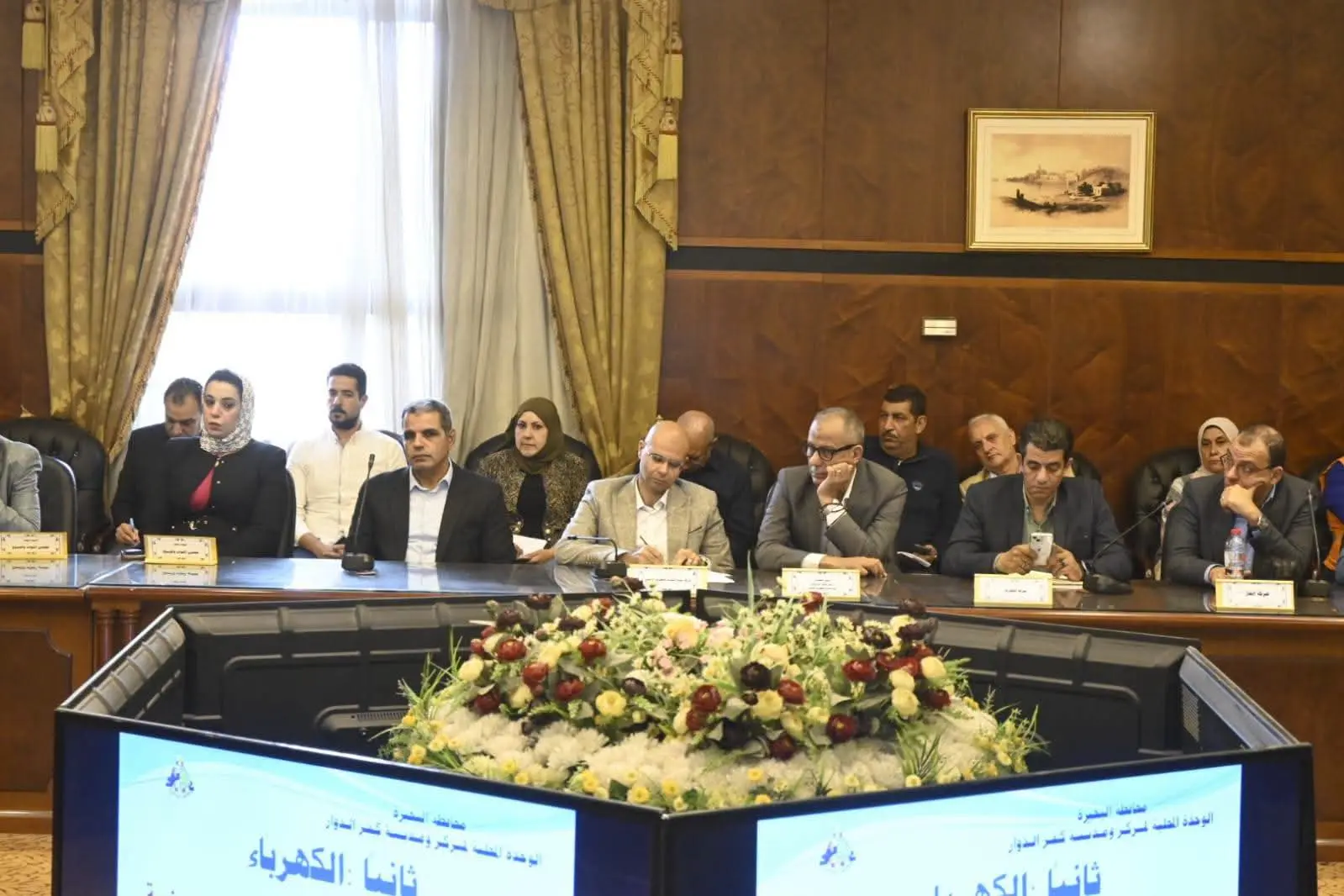 محافظ البحيرة تبحث مطالب المواطنين مع أعضاء مجلسي النواب والشيوخ