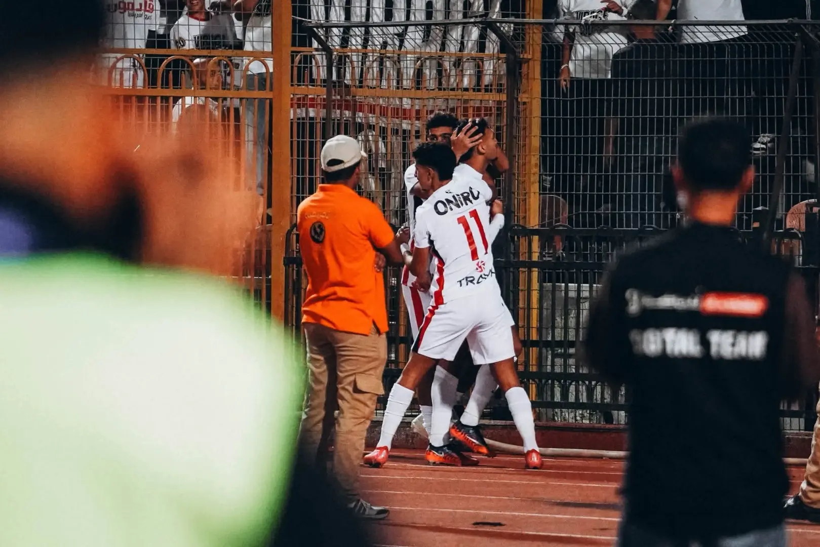 أحمد شريف يسجل هدف التقدم للزمالك أمام الجيش الرواندي في الدقيقة الأولى