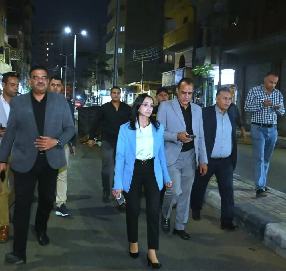 جاكلين عازر تقود حملة مكبرة لرفع الإشغالات وتحسين النظافة بشوارع دمنهور