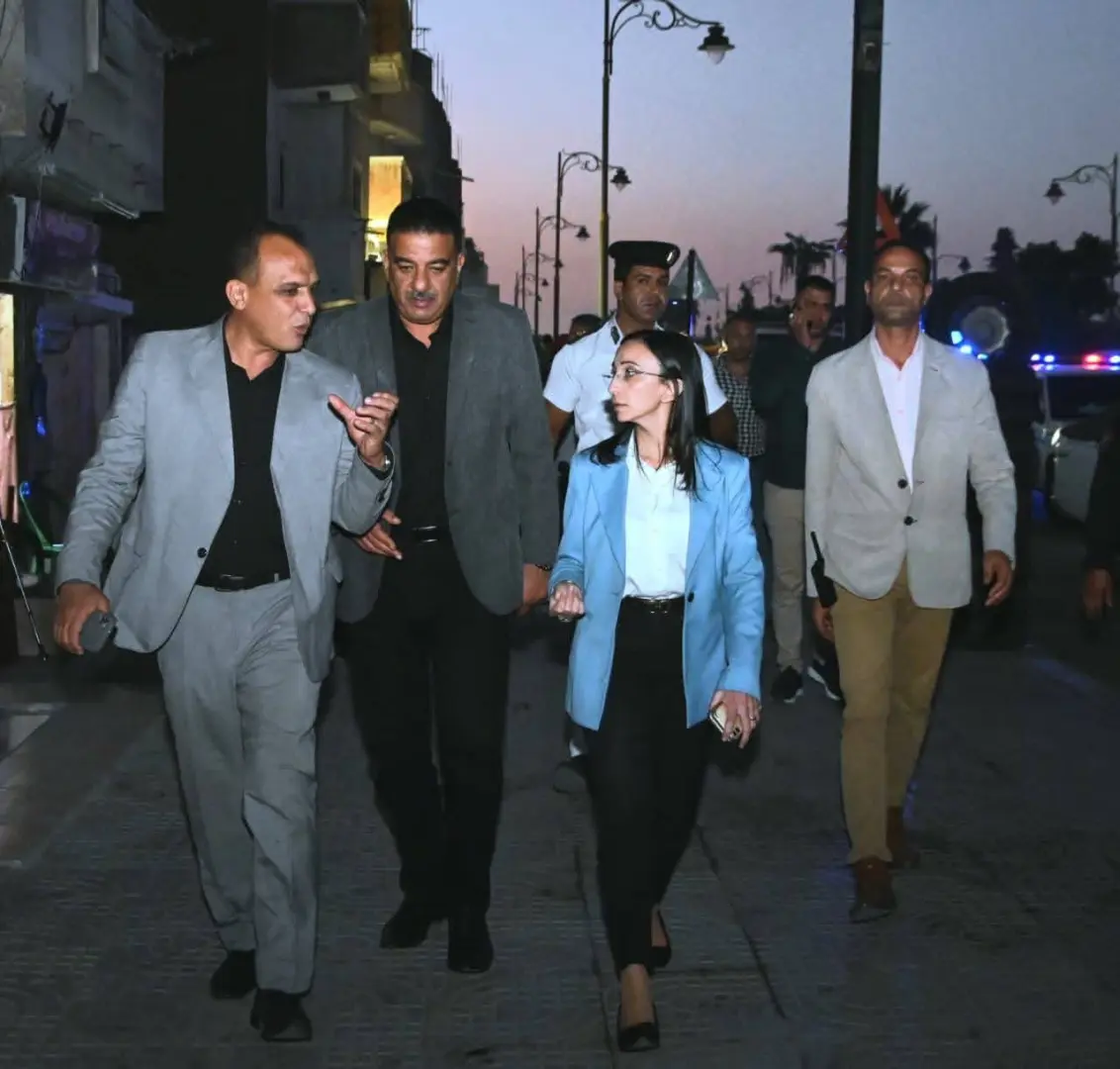 جاكلين عازر تقود حملة مكبرة لرفع الإشغالات وتحسين النظافة بشوارع دمنهور