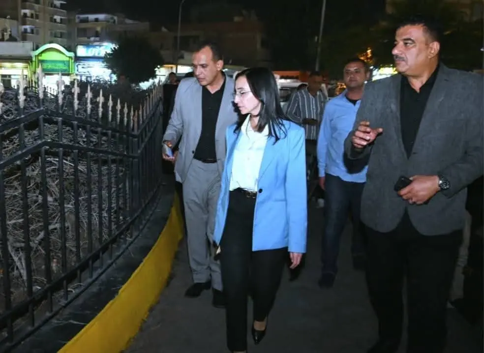 جاكلين عازر تقود حملة مكبرة لرفع الإشغالات وتحسين النظافة بشوارع دمنهور