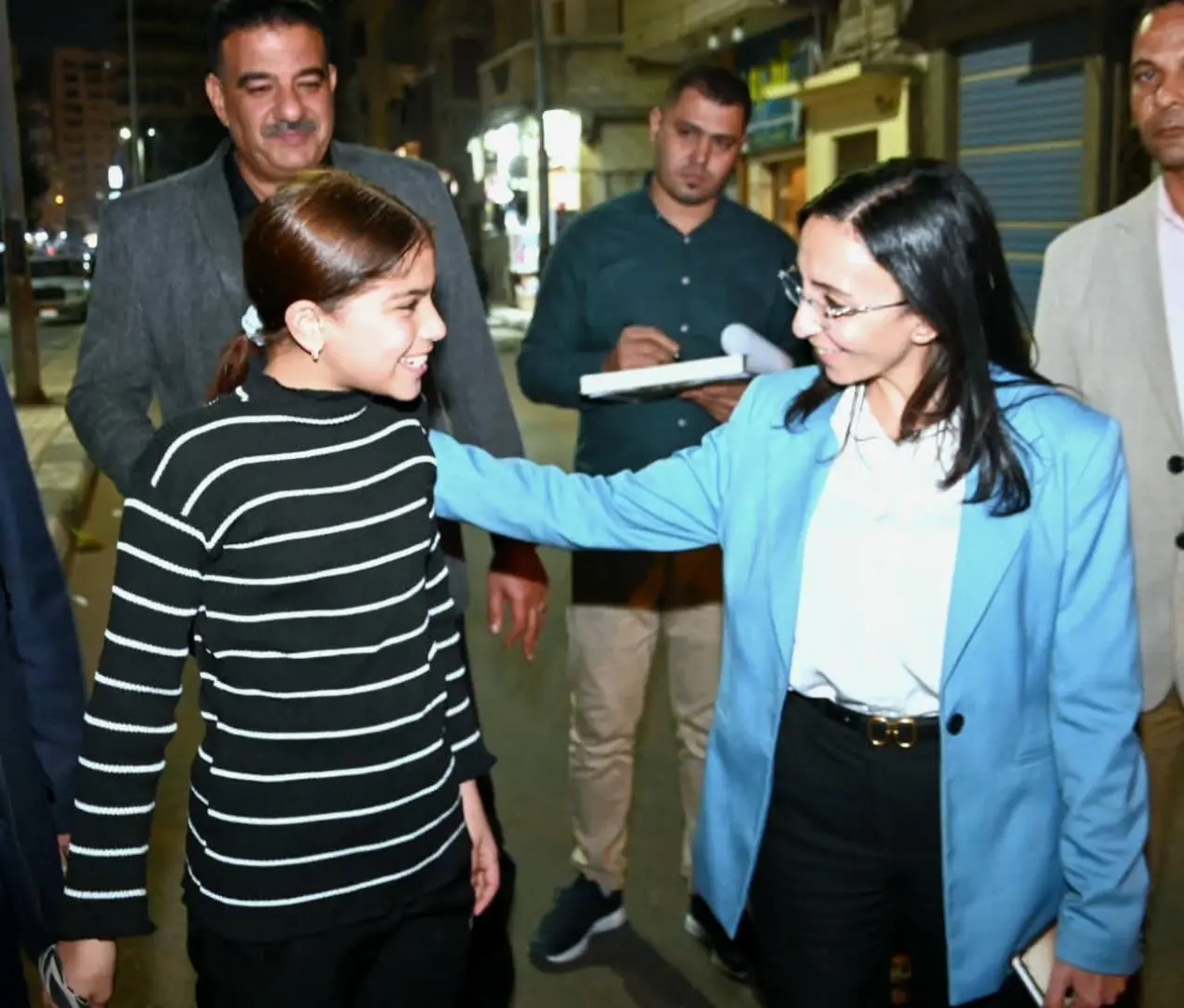 جاكلين عازر تقود حملة مكبرة لرفع الإشغالات وتحسين النظافة بشوارع دمنهور