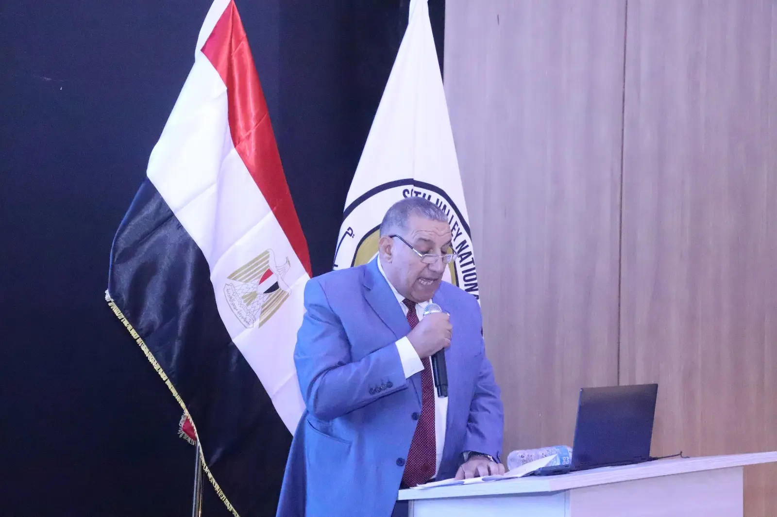 أسرار النصر والخداع العسكري.. اللواء هشام الحلبي يكشف كواليس عبور خط بارليف بجامعة جنوب الوادي الأهلية