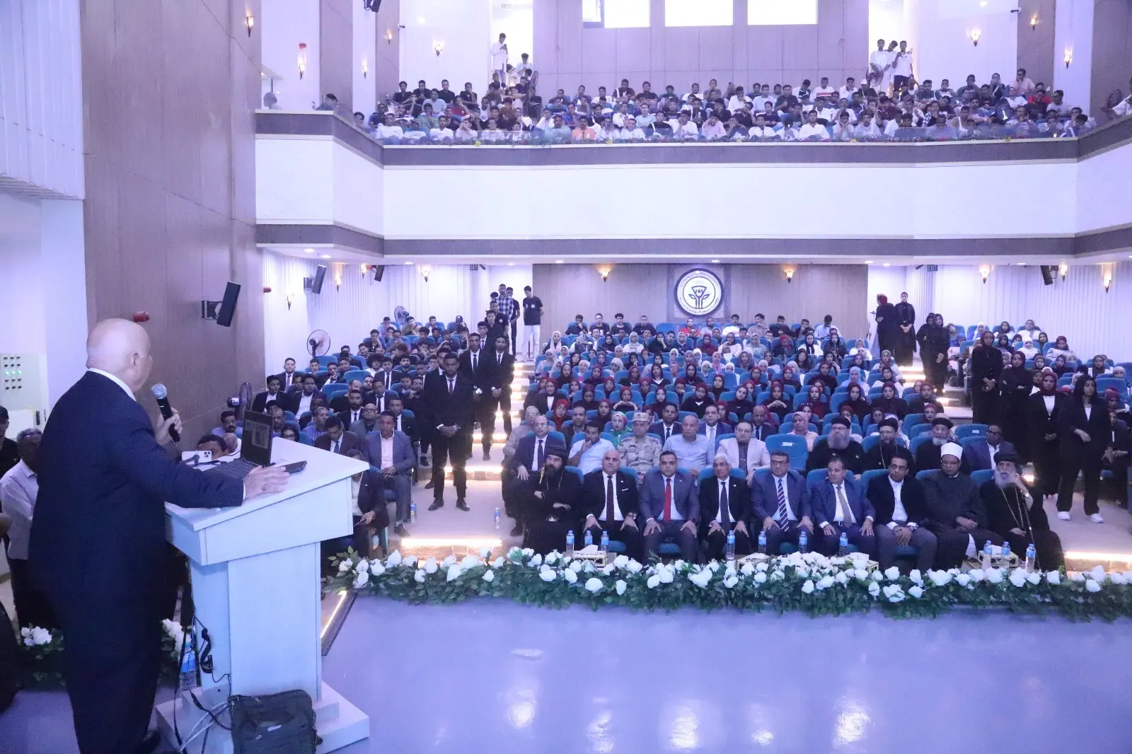 أسرار النصر والخداع العسكري.. اللواء هشام الحلبي يكشف كواليس عبور خط بارليف بجامعة جنوب الوادي الأهلية