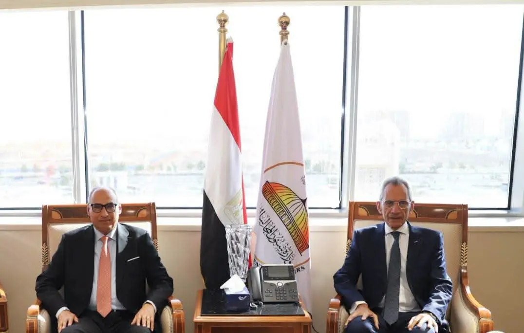 وزير شئون المجالس النيابية يستقبل رئيس مجلس الدولة لبحث تعزيز التعاون المشترك