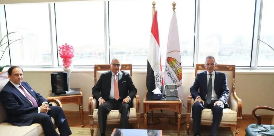 وزير شئون المجالس النيابية يستقبل رئيس مجلس الدولة لبحث تعزيز التعاون المشترك