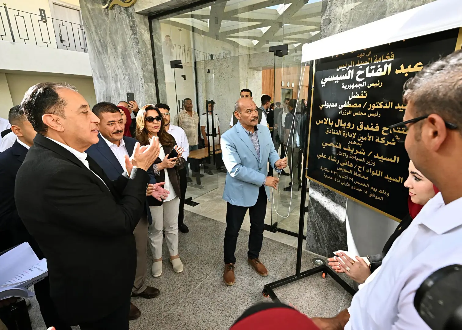 مدبولي يفتتح فندق رويال بالاس بالسويس.. 92 وحدة إقامة لدعم السياحة والاستثمار