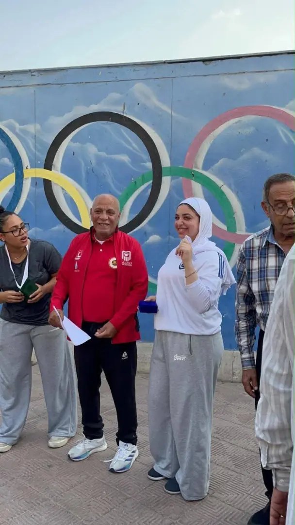 طالبة بجامعة الإسماعيلية الأهلية تحصد المركز الثاني في كأس الجمهورية للرماية