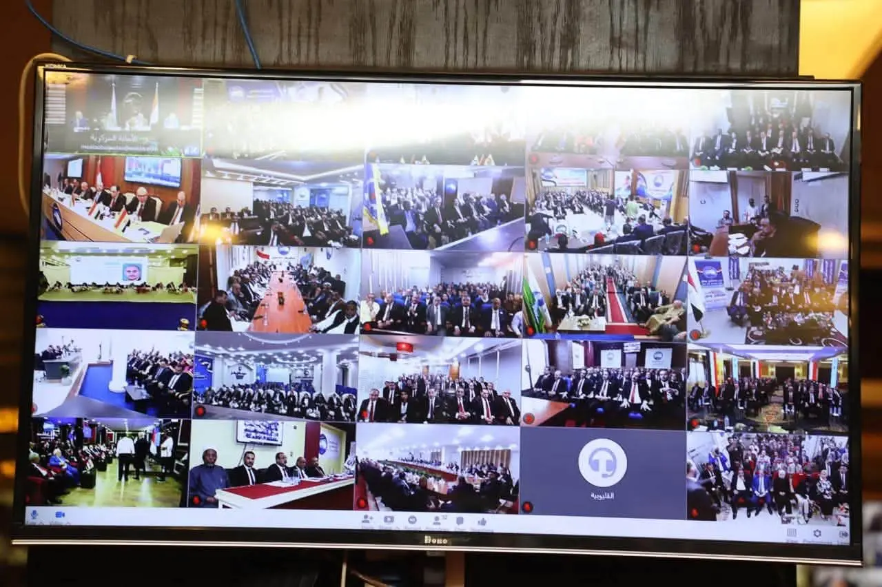 لأول مرة في تاريخ الحياة السياسية المصرية.. «مستقبل وطن» يجمع قياداته وأماناته بالمحافظات عبر الفيديو كونفرانس - 1001003308