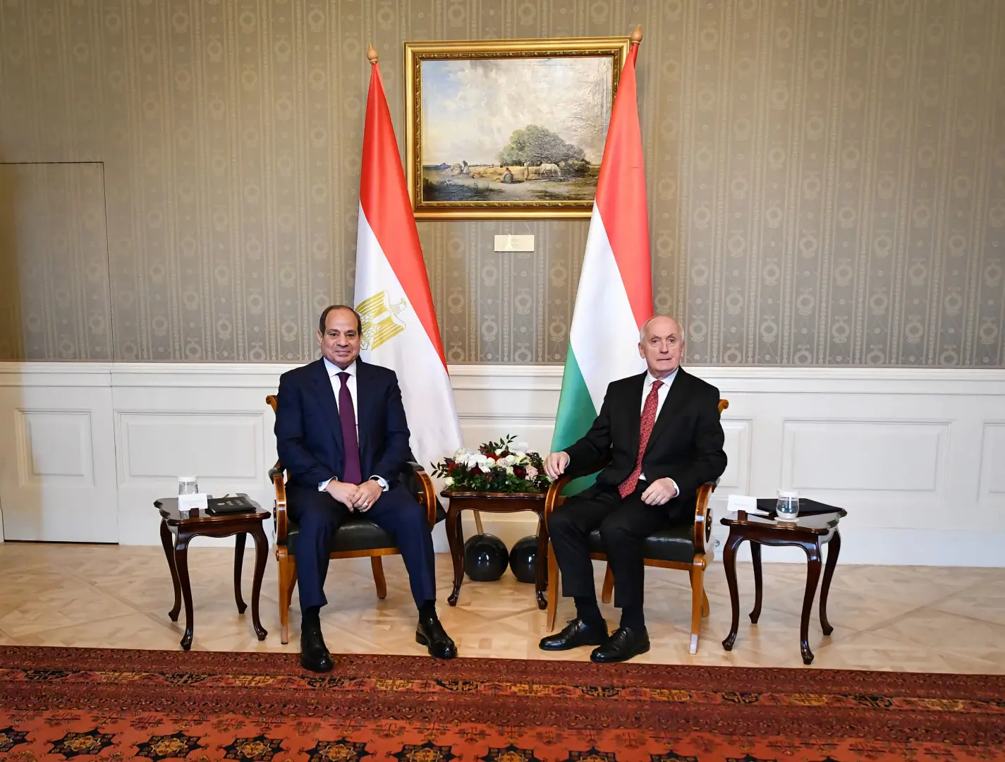السيسي من بودابست: تعزيز الشراكة الاستراتيجية مع المجر ومشروعات مشتركة في البنية التحتية