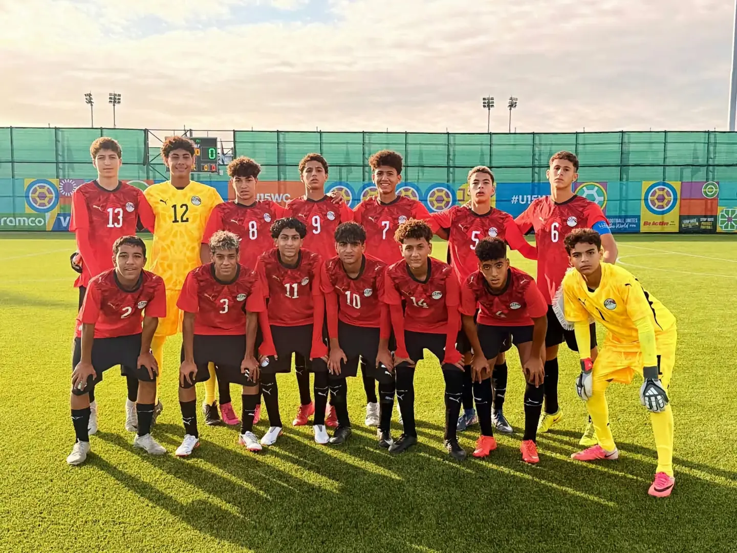 منتخب مصر تحت 15 عامًا وصيف العرب والـ14 عالميًا في مونديال المواهب بأذربيجان