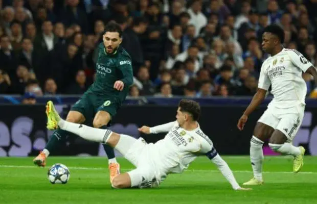 يلا شوت.. رابط الأسطورة مشاهدة مباراة ريال مدريد ومانشستر سيتي بث مباشر في دوري أبطال أوروبا