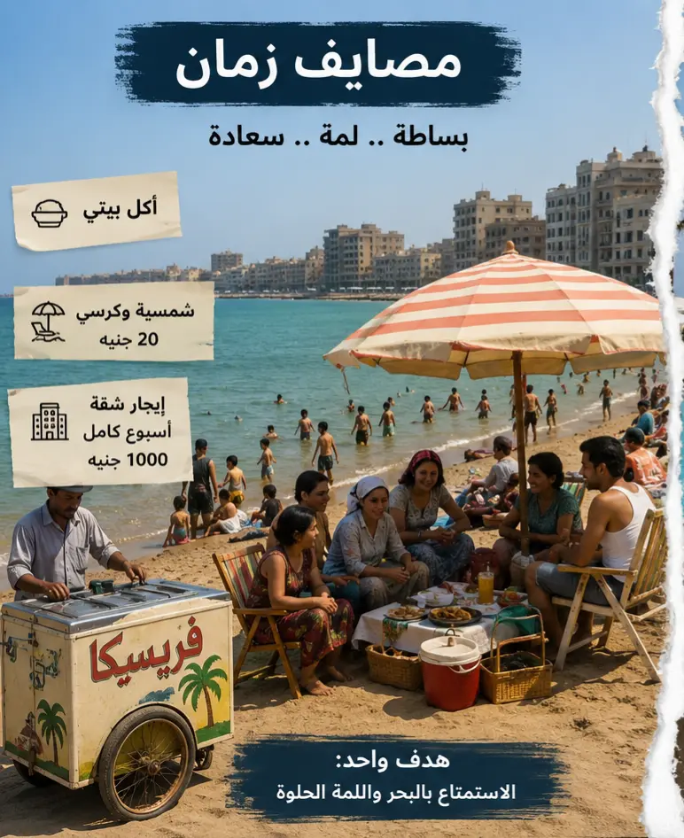 من "شمسية وكرسى" إلى منتجعات عالمية.. كيف تغيرت المصايف المصرية بين الأمس واليوم؟ - 156211