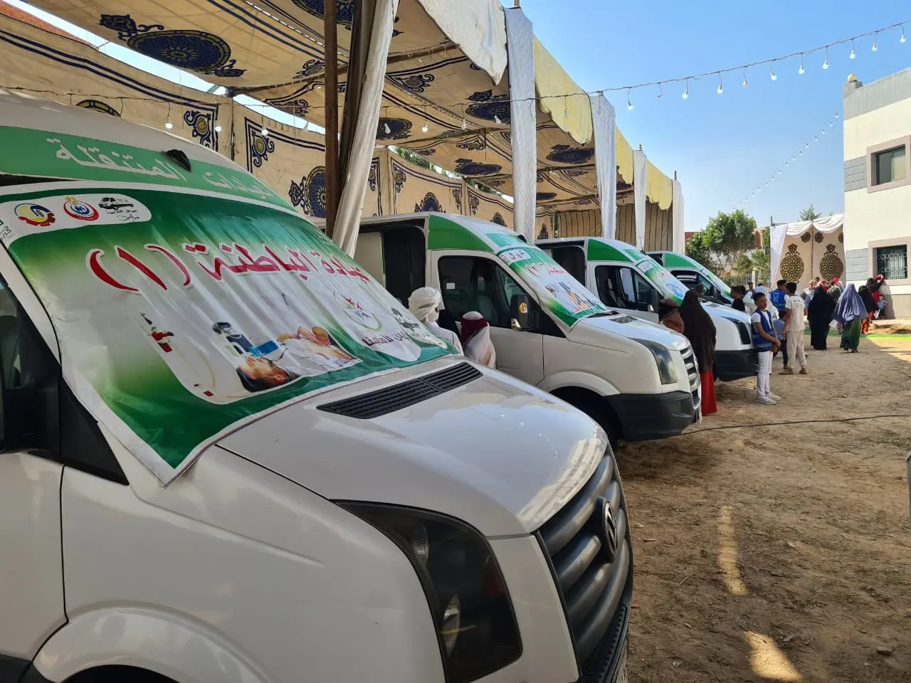 انطلاق قافلة طبية مجانية بقرية كفر زيادة بكوم حمادة