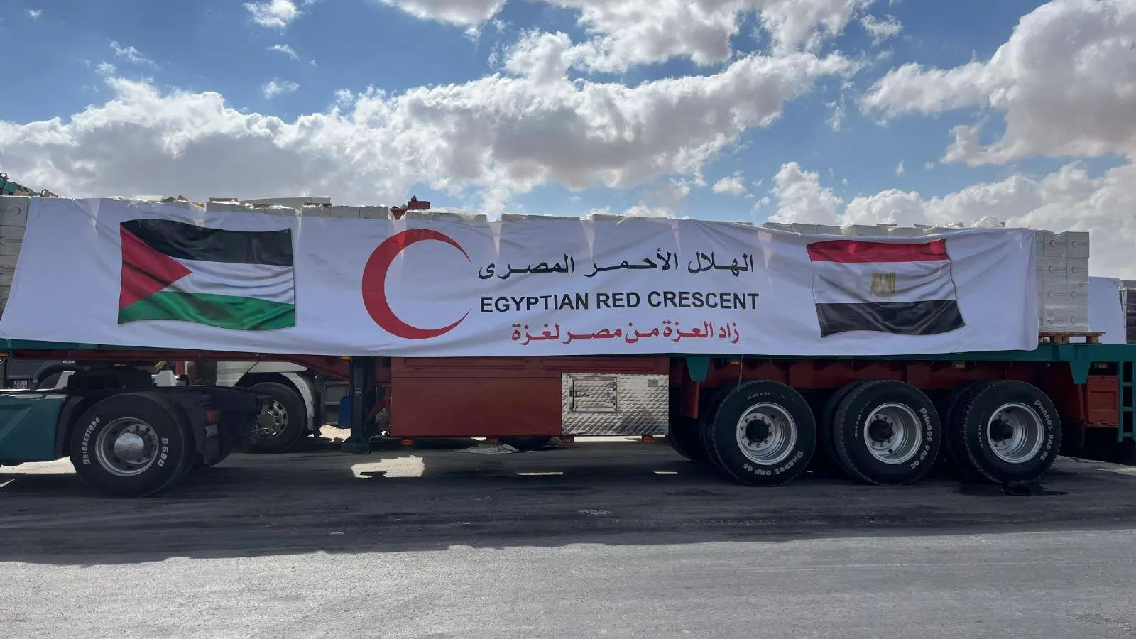 «زاد العزة 173» تتجه إلى غزة محملة بالمساعدات للفلسطينيين