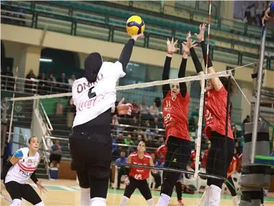 الأهلى يهزم الزمالك فى نهائى كأس مصر لسيدات الكرة الطائرة ويتوج باللقب