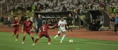 الزمالك يتقدم على سيراميكا بهدف فى الشوط الأول