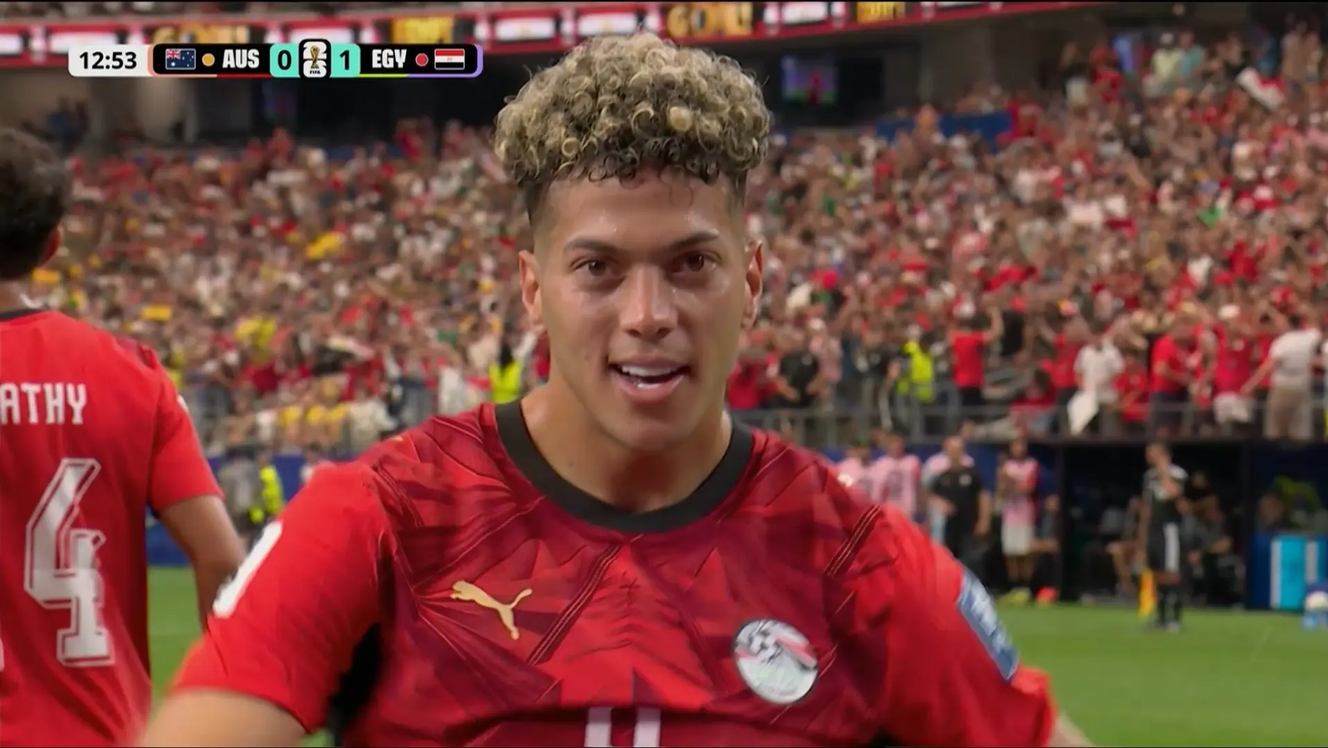 شاهد بالفيديو.. هدف منتخب مصر أمام أستراليا في كأس العالم