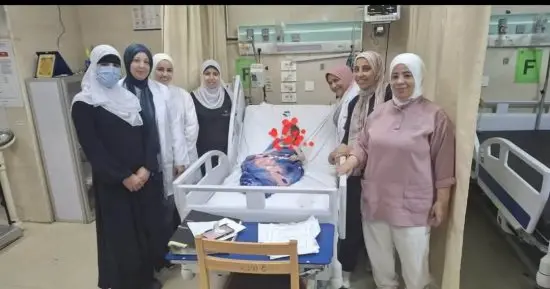 إنقاذ رضيع بدمياط بعد اختناق مفاجئ بقطعة لحم داخل مجرى التنفس