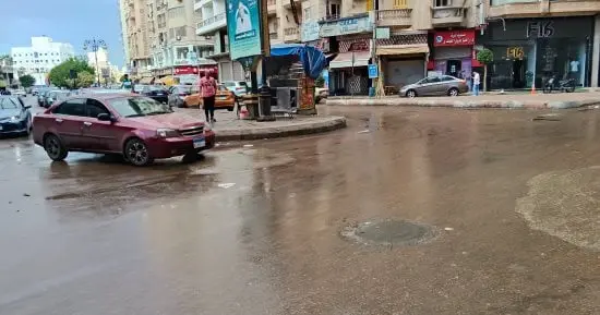 أمطار غزيرة تضرب مدن وقرى البحيرة اليوم.. والمحافظة ترفع درجة الاستعداد