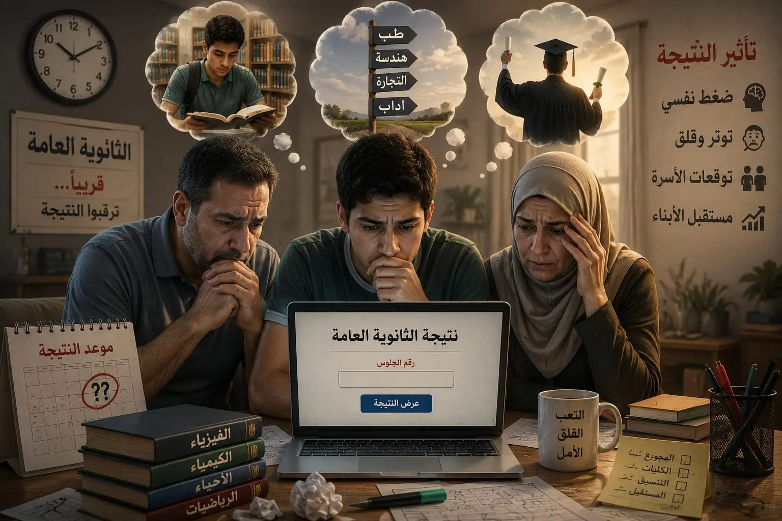 "جبت كام؟".. كيف يعيش طلاب الثانوية العامة أيام انتظار النتيجة؟