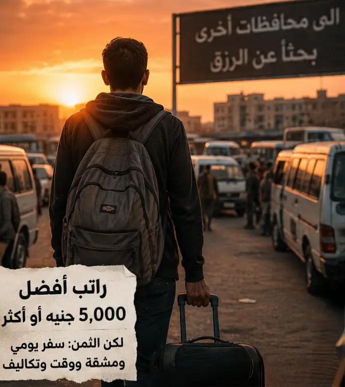 “شغل برّه بلدك”.. شباب البحيرة بين نار السفر ومرارة الأجور - 206095 2