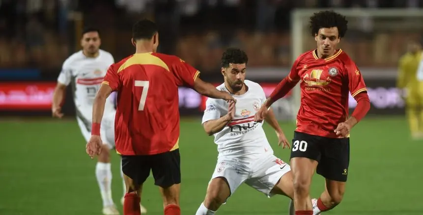 الزمالك يهزم حرس الحدود بثنائية ويستعيد وصافة الدورى
