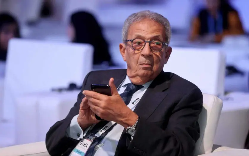 عمرو موسى يعلق على زيارة محمد بن سلمان إلى مصر