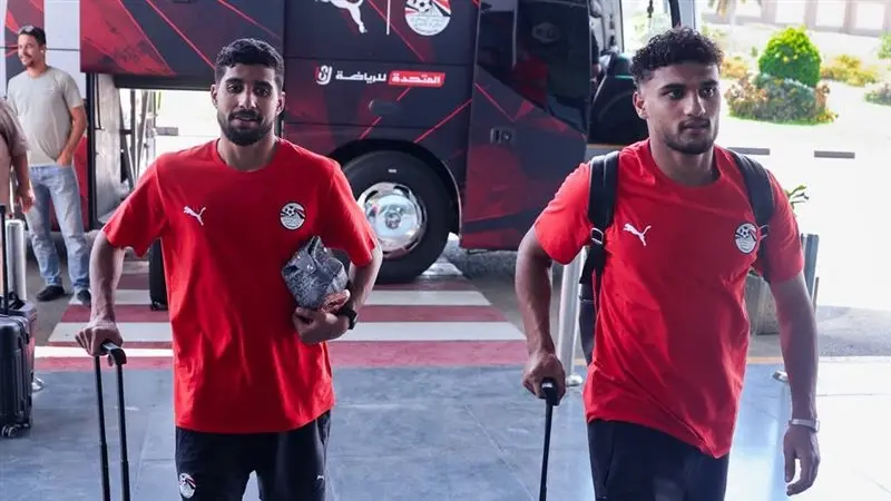منتخب مصر يغادر مطار القاهرة لملاقاة جنوب السودان