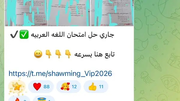 الثانوية العامة 2026.. شاومينج تزعم حل امتحان العربي والتعليم تحقق