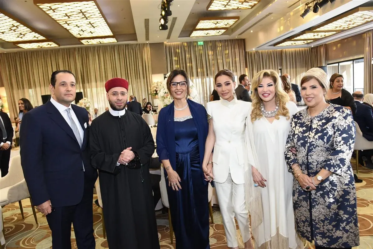 وزيرة الثقافة تحتفل بعقد قران ابنتها جيلان وسط مشاركة وزارية واسعة